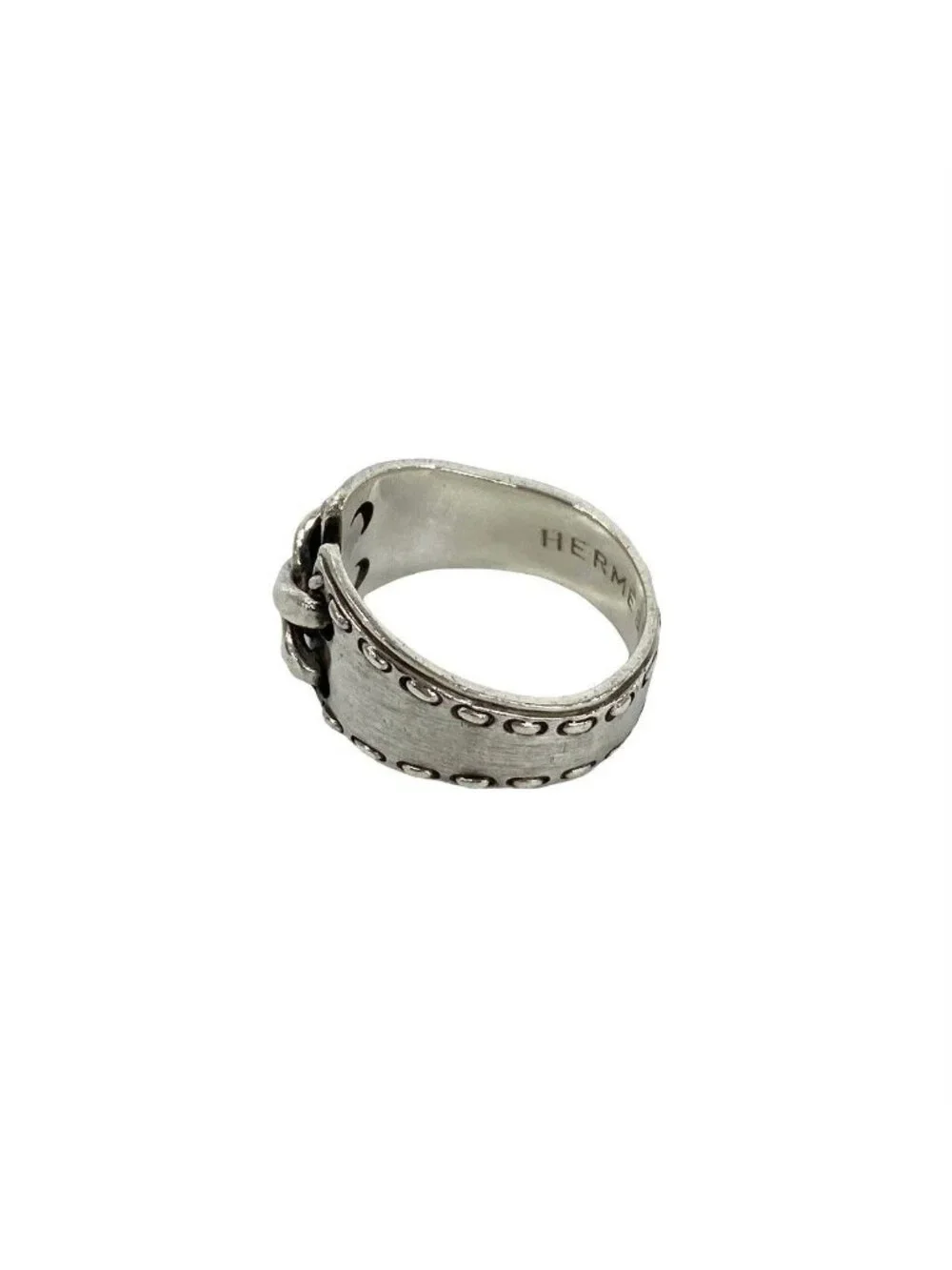 Hermes Vintage Mexico Ring 925 Sterling Silver